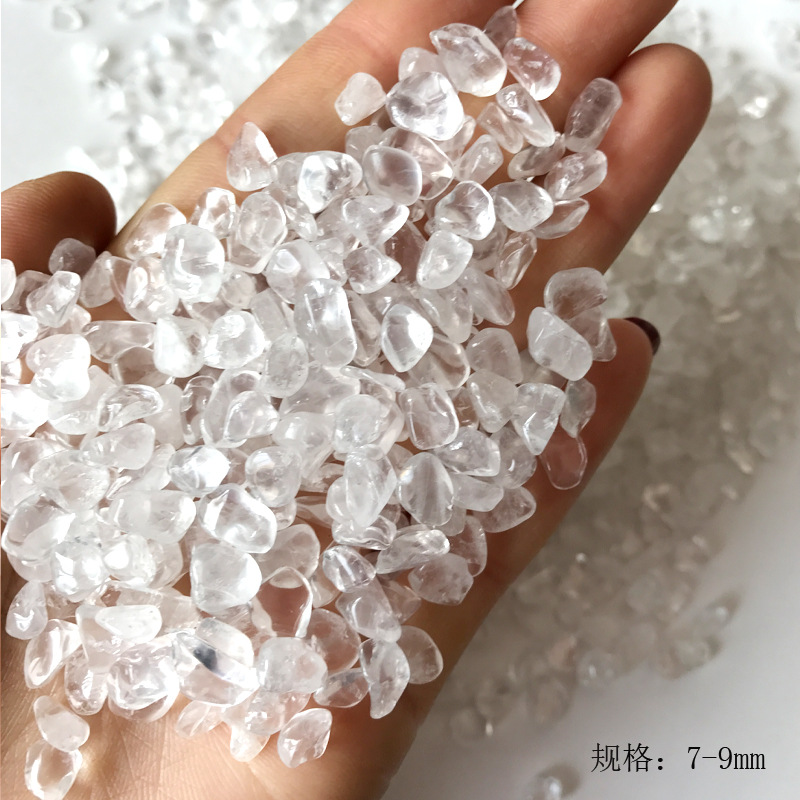 Aquarium Sand White - 100 กรัม/แพ็คสีขาวธรรมชาติควอตซ์กรวดหินคริสตัลปลาถังกระถางดอกไม้ทําความสะอาด