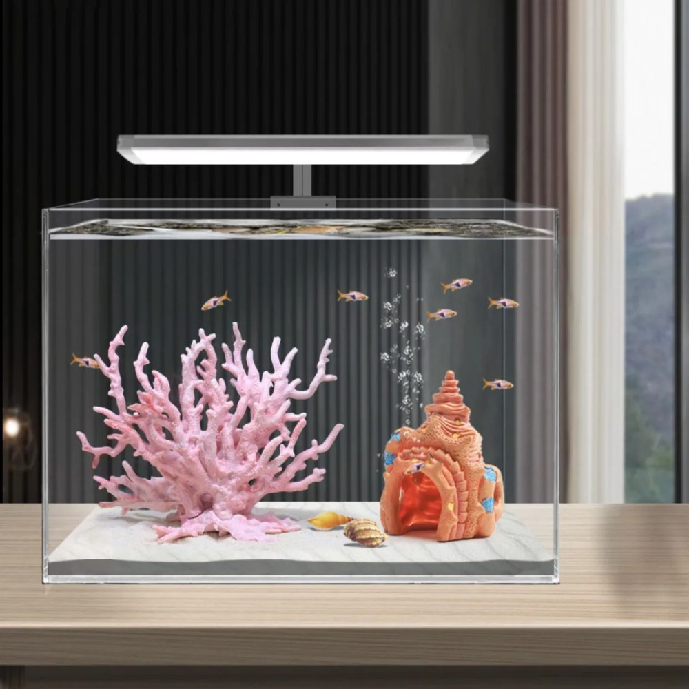 Planted Aquarium Hard Water - ถังปลา Aquascape จําลอง Coral Water Plant