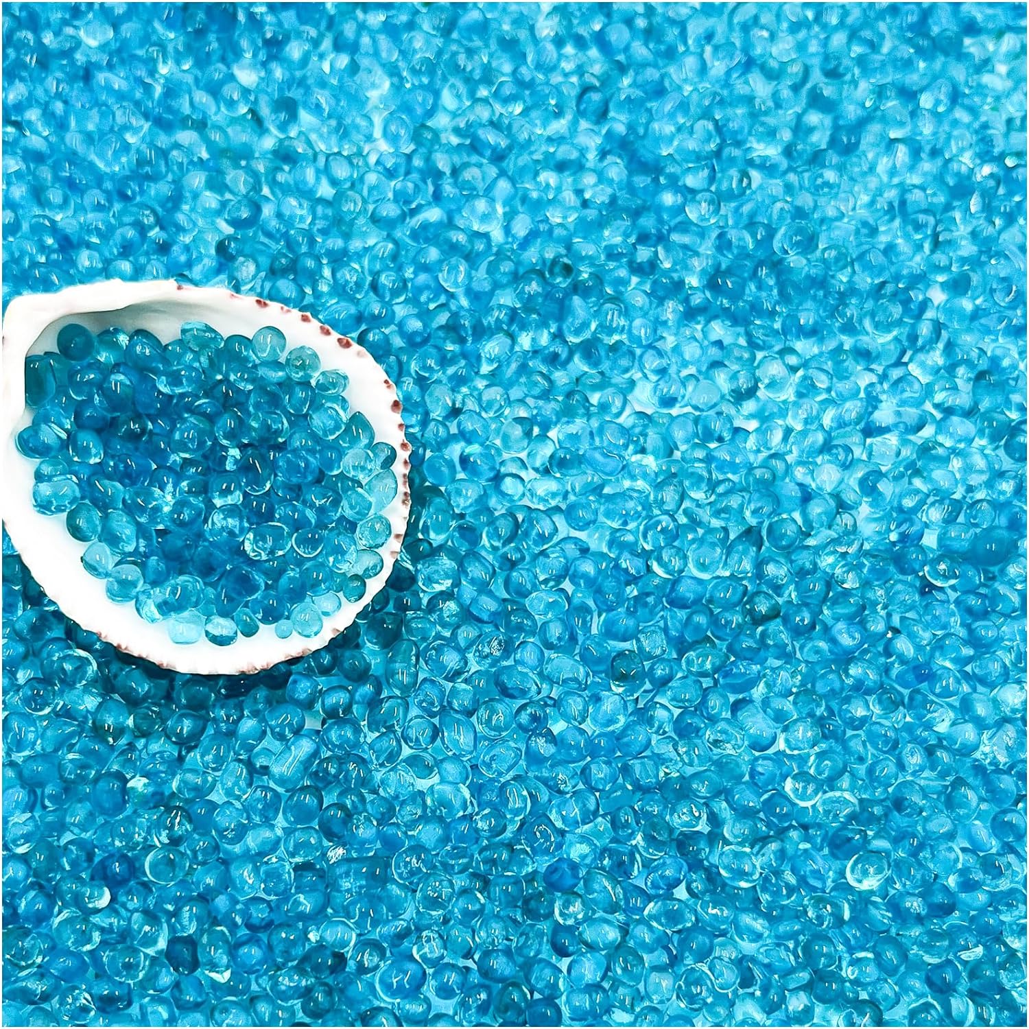 Aquarium Sand White - 500g Aquarium ตกแต่งหินคริสตัลทรายถังปลาพื้นผิวตกแต่งหินตกแต่งหินสีธรรมชาติ Art