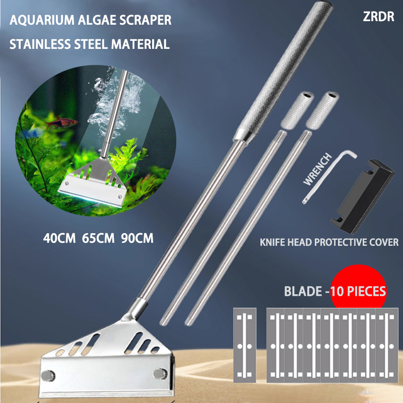 Planted Aquarium Cleaning Kit - ZRDR สแตนเลส Aquarium Fish TANK สาหร่าย