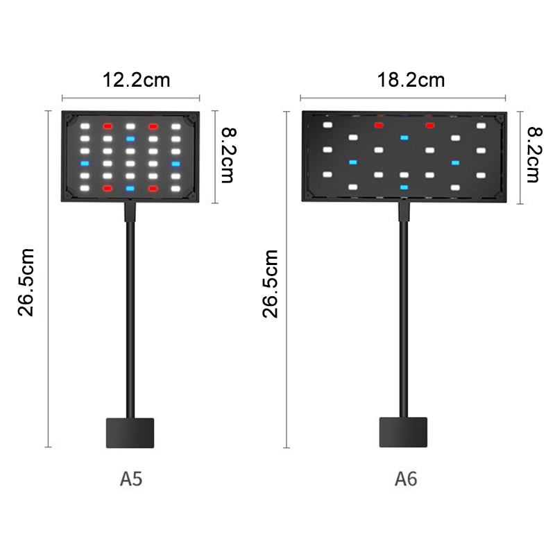 ไฟ LED สำหรับตู้ปลาแบบ USB แสง - Aquarium Plant Light บทวิจารณ์และราคา