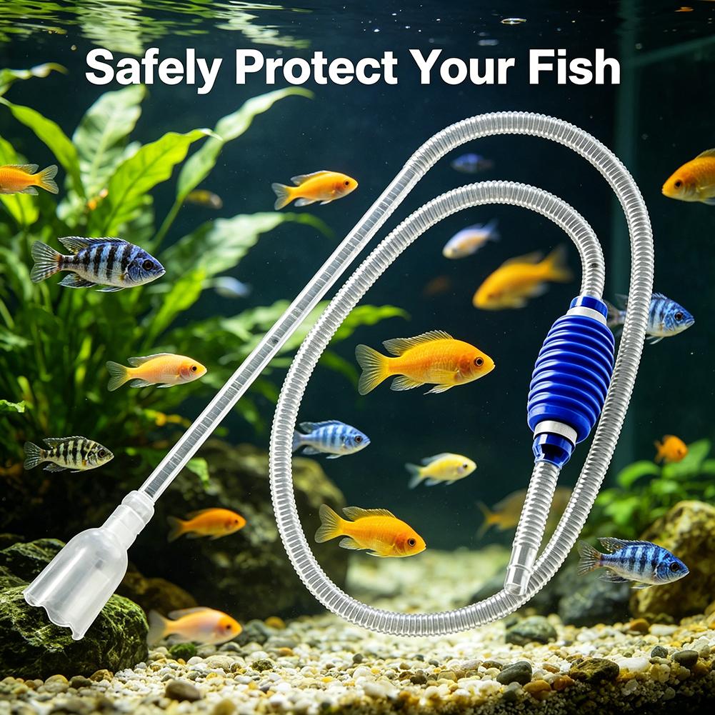 เครื่องดูดกรวดในตู้ปลา ชุดปั๊ม - Planted Aquarium Cleaning Kit บทวิจารณ์และราคา