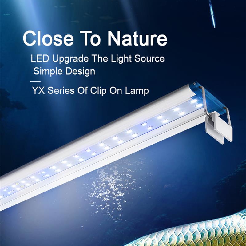 โคมไฟแบบคลิปหนีบกันน้ำขยายได้ส - Aquarium Plant Light บทวิจารณ์และราคา