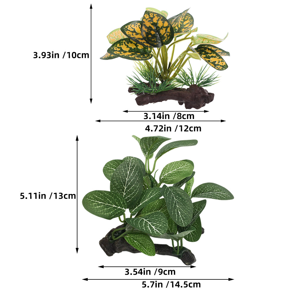 ต้นไม้ประดิษฐ์สำหรับตู้ปลา 2 ช - Planted Aquarium For Goldfish บทวิจารณ์และราคา