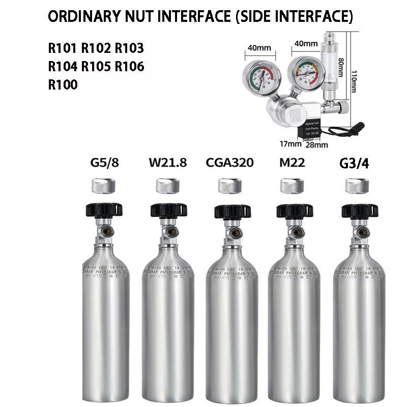 เครื่องควบคุม CO2ตู้ปลาวาล์วน้ - Aquarium Plant Delivery บทวิจารณ์และราคา