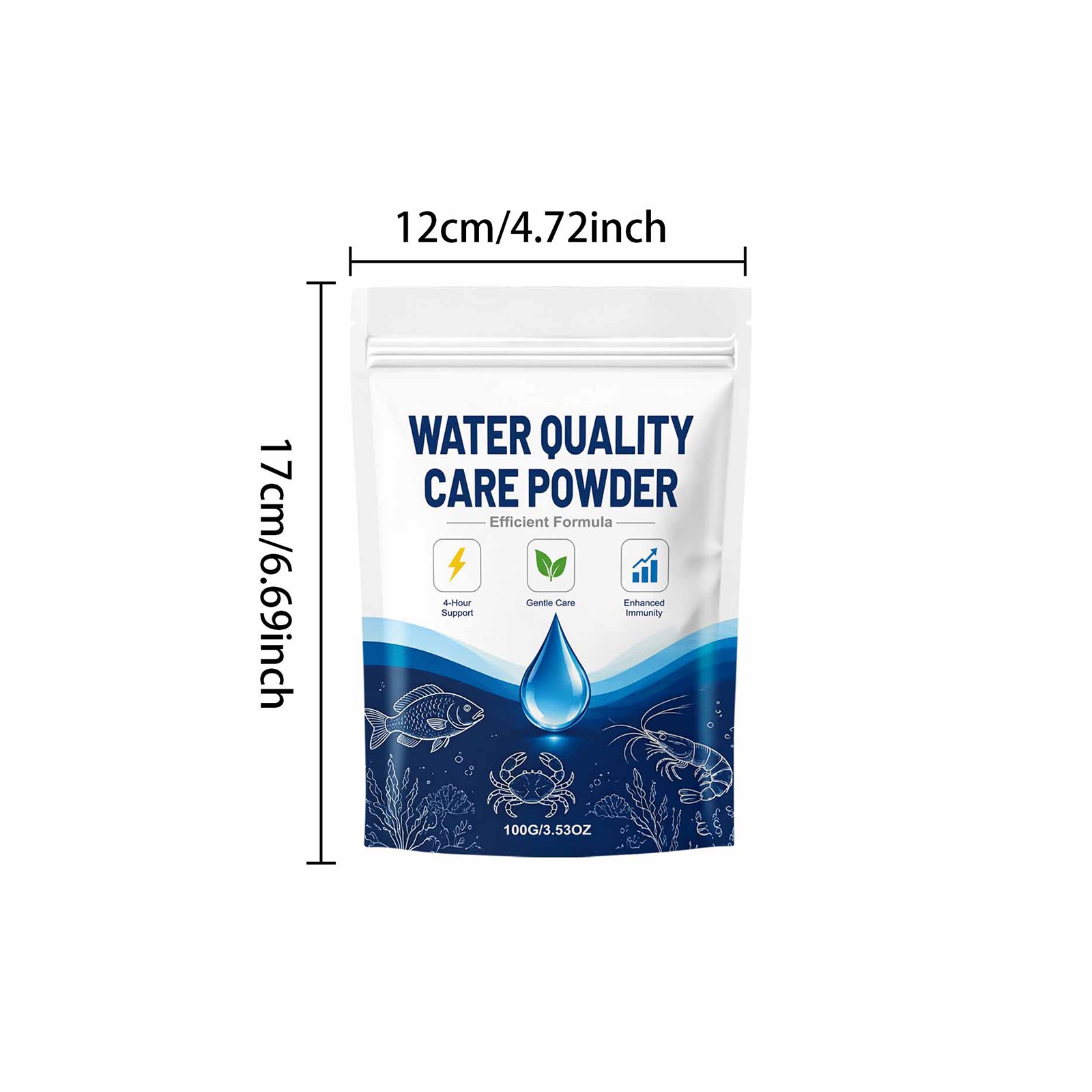 1/2/3/5PCS ผงปรับสภาพน้ำในตู้ป - Planted Aquarium Care บทวิจารณ์และราคา