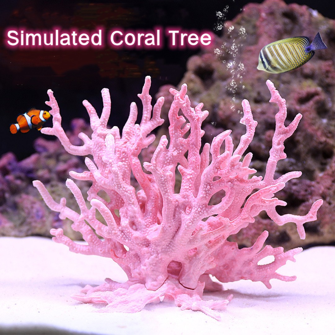 ถังปลา Aquascape จําลอง Coral  - Planted Aquarium Hard Water บทวิจารณ์และราคา