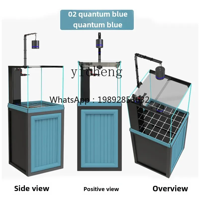ตู้ปลาทรงสี่เหลี่ยม ฐานกรอง ตู - Planted Aquarium For Goldfish บทวิจารณ์และราคา