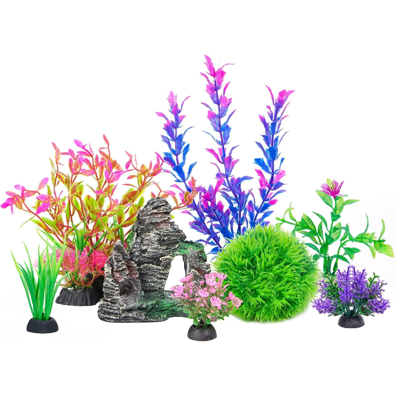 ชุดตกแต่งตู้ปลา: ต้นไม้ประดิษฐ - Planted Aquarium For Goldfish บทวิจารณ์และราคา